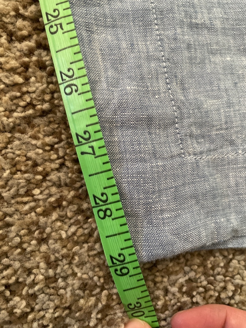Athleta Retreat Linen Wide Leg Pants - Chambray Blue - Size 8 / Medium [NWOT] - Picture 5 of 12